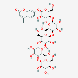 molecular formula C₄₀H₅₈O₂₈ B1139740 4-Methylumbelliferyl-b-cellopentaoside CAS No. 84325-20-2
