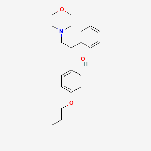 2-(4-Butoxyphenyl)-4-(morpholin-4-yl)-3-phenylbutan-2-ol