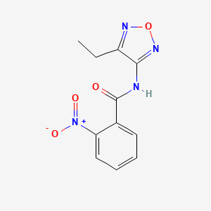 N-(4-ethyl-1,2,5-oxadiazol-3-yl)-2-nitrobenzamide