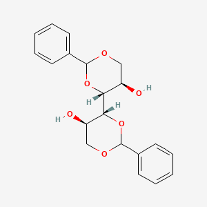 B1139835 1,3:4,6-Di-O-benzylidene-D-mannitol CAS No. 28224-73-9