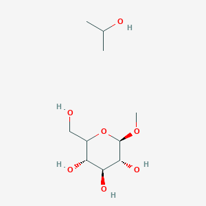 molecular formula C₁₀H₂₂O₇ B1139941 甲基β-D-甘露吡喃糖苷异丙酯 CAS No. 911673-07-9