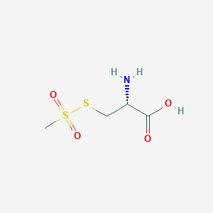 molecular formula C₄H₉NO₄S₂ B1139959 (R)-2-氨基-2-羧乙基甲硫代磺酸盐 CAS No. 351422-29-2