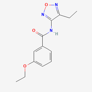 3-ethoxy-N-(4-ethyl-1,2,5-oxadiazol-3-yl)benzamide