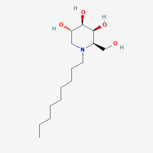molecular formula C₁₅H₃₁NO₄ B1139995 N-Nonyldeoxygalactonojirimycin CAS No. 223771-83-3