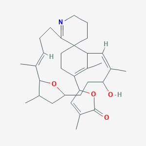 molecular formula C32H45NO4 B000114 Gymnodimine CAS No. 173792-58-0