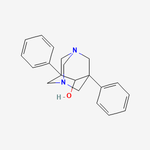 1,3-Diazadamantan-6-ol, 5,7-diphenyl-