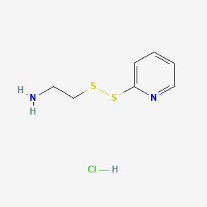 B1140006 2-(Pyridin-2-yldisulfanyl)ethanamine hydrochloride CAS No. 106139-15-5