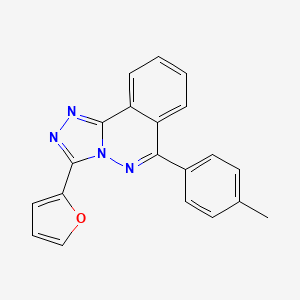 3-(Furan-2-yl)-6-(4-methylphenyl)[1,2,4]triazolo[3,4-a]phthalazine