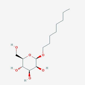 molecular formula C₁₄H₂₈O₆ B1140018 辛基 β-D-甘露吡喃糖苷 CAS No. 140147-38-2