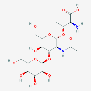 molecular formula C₁₈H₃₂N₂O₁₃ B1140019 T 表位，苏氨酰 CAS No. 60280-58-2