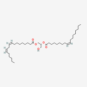 molecular formula C₃₉H₇₀O₅ B1140037 1-亚油酰基-2-油酰基-外消旋甘油 CAS No. 2632-59-9