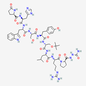 molecular formula C59H84N18O14 B1140075 戈舍瑞林 CAS No. 1233494-97-7