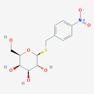 molecular formula C₁₃H₁₇NO₇S B1140084 4-硝基苄基-β-D-硫代半乳呋喃糖苷 CAS No. 35785-19-4