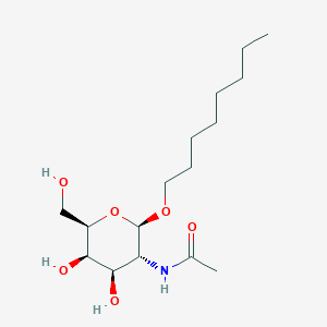 B1140089 Octyl 2-Acetamido-2-deoxy-b-D-galactopyranoside CAS No. 383417-49-0