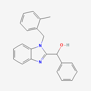 [1-(2-methylbenzyl)-1H-benzimidazol-2-yl](phenyl)methanol