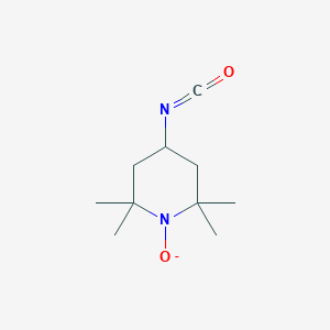 molecular formula C₁₀H₁₇N₂O₂⁻ B1140129 4-异氰酸基-TEMPO CAS No. 88418-69-3