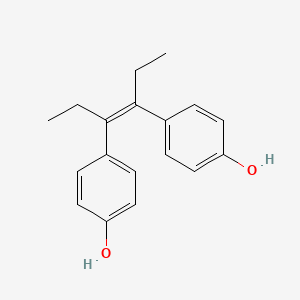 molecular formula C₁₈H₂₀O₂ B1140134 顺式-己烯雌酚 CAS No. 22610-99-7
