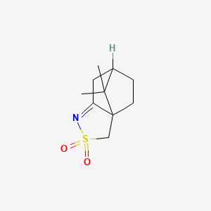 molecular formula C₁₀H₁₅NO₂S B1140149 (1S)-(-)-Camphorsulfonylimine CAS No. 60886-80-8
