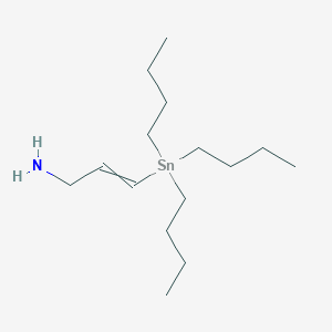 molecular formula C₁₅H₃₃NSn B1140157 （Z）-3-三丁基锡基丙-2-烯-1-胺 CAS No. 146829-37-0