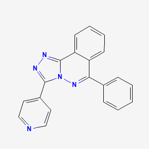 6-Phenyl-3-(pyridin-4-yl)[1,2,4]triazolo[3,4-a]phthalazine