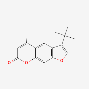 3-tert-butyl-5-methyl-7H-furo[3,2-g]chromen-7-one