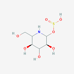 molecular formula C₆H₁₃NO₇S B1140193 半乳糖他汀双硫酸盐 CAS No. 1196465-02-7