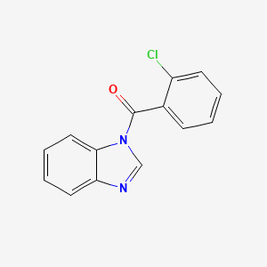 1H-benzimidazol-1-yl(2-chlorophenyl)methanone