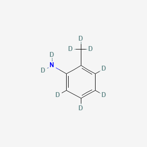 molecular formula C₇H₂D₇N B1140220 2-Toluidine-d7 CAS No. 68408-22-0