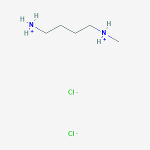 molecular formula C₅H₁₆Cl₂N₂ B1140235 N1-甲基丁烷-1,4-二胺二盐酸盐 CAS No. 89690-09-5
