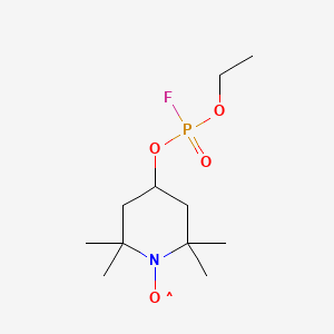 molecular formula C₁₁H₂₂FNO₄P B1140254 4-乙氧氟膦酰氧基TEMPO CAS No. 37566-53-3