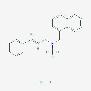 molecular formula C₂₁H₁₉D₃ClN B1140285 Naftifine-d3 Hydrochloride CAS No. 1246833-81-7