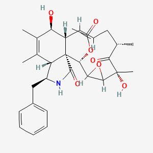 molecular formula C30H37NO7 B1140306 19,20-Epoxycytochalasin C CAS No. 189351-79-9