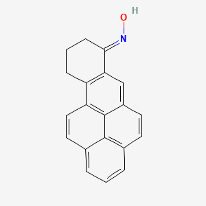 molecular formula C₂₀H₁₅NO B1140411 9,10-Dihydro-1-benzo[A]pyrene-7(8H)-one oxime CAS No. 88909-82-4