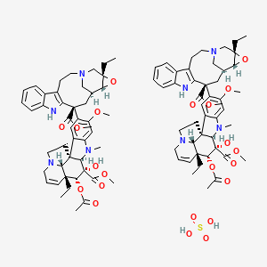 molecular formula C92H114N8O22S B1140414 Unii-G7E5NU015T CAS No. 54081-68-4