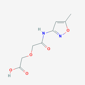 (2-[(5-Methylisoxazol-3-yl)amino]-2-oxoethoxy)acetic acid