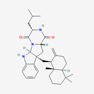 molecular formula C32H45N3O2 B1140482 Drimentine A CAS No. 204398-90-3