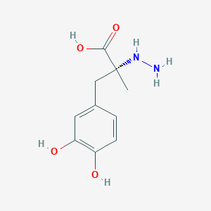 B114050 (R)-alpha-Hydrazino-3,4-dihydroxy-alpha-methylbenzenepropanoic acid CAS No. 28875-92-5