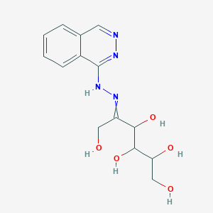 molecular formula C₁₄H₁₈N₄O₅ B1140509 5-(Phthalazin-1-ylhydrazinylidene)hexane-1,2,3,4,6-pentol CAS No. 1082040-10-5