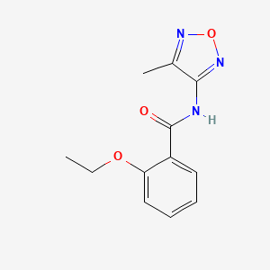 2-ethoxy-N-(4-methyl-1,2,5-oxadiazol-3-yl)benzamide