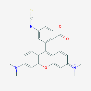 molecular formula C25H21N3O3S B1140515 Tetramethylrhodamine isothiocyanate CAS No. 107347-53-5