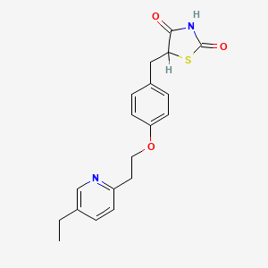 molecular formula C19H20N2O3S B1140520 吡格列酮 CAS No. 105390-47-4