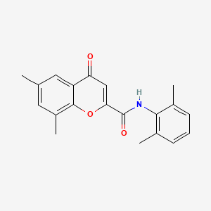 N-(2,6-dimethylphenyl)-6,8-dimethyl-4-oxo-4H-chromene-2-carboxamide