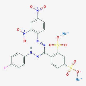 4-[1-(4-Iodophenyl)-5-(2,4-dinitrophenyl)-formaz-3-yl]-1,3-benzene Disulfonate, Disodium Salt