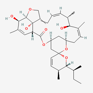 B1140557 Avermectin B1a aglycone CAS No. 71828-14-3