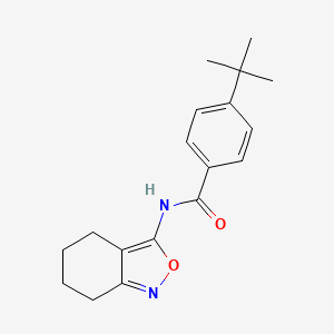 4-tert-butyl-N-(4,5,6,7-tetrahydro-2,1-benzoxazol-3-yl)benzamide