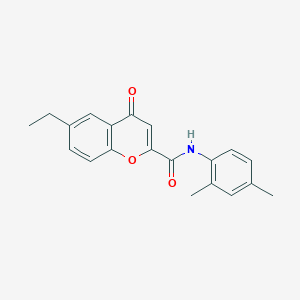 N-(2,4-dimethylphenyl)-6-ethyl-4-oxo-4H-chromene-2-carboxamide