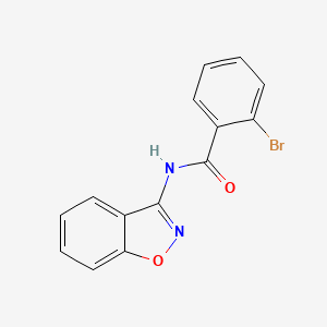 N-(1,2-benzoxazol-3-yl)-2-bromobenzamide