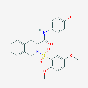 2-[(2,5-dimethoxyphenyl)sulfonyl]-N-(4-methoxyphenyl)-1,2,3,4-tetrahydroisoquinoline-3-carboxamide