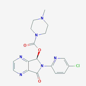 molecular formula C17H17ClN6O3 B114068 (R)-唑吡克隆 CAS No. 138680-08-7