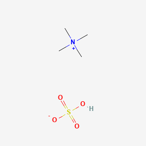 molecular formula C4H13NO4S B1140689 Tetramethylammonium hydrogen sulfate CAS No. 103812-00-6